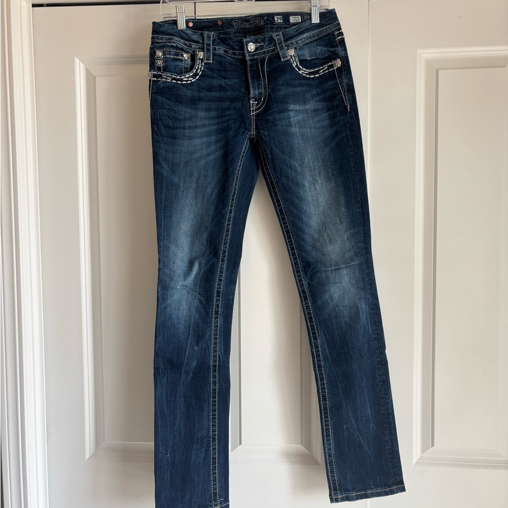 Tall Miss Me straight jeans 29x33